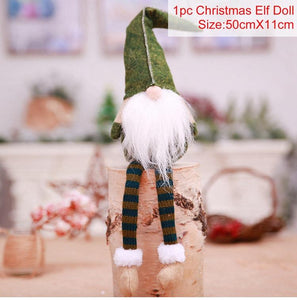 Gnome Christmas Faceless Doll Merry Christmas Decorations For Home Cristmas Ornament Xmas Navidad Natal New Year
