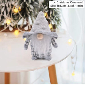 Gnome Christmas Faceless Doll Merry Christmas Decorations For Home Cristmas Ornament Xmas Navidad Natal New Year
