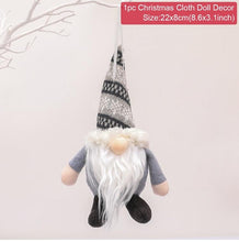 Load image into Gallery viewer, Gnome Christmas Faceless Doll Merry Christmas Decorations For Home Cristmas Ornament Xmas Navidad Natal New Year
