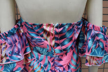 Load image into Gallery viewer, Women Summer Long Maxi Dress Boho Floral Print Dresses Off-Shoulder Beach Party Sundress
