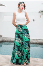 Load image into Gallery viewer, Casual Bohemian Beach High Waist Wide Leg Pants
