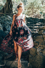 Load image into Gallery viewer, Summer Boho Sexy Retro Print Vintage Beach Dress
