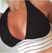 Load image into Gallery viewer, Sexy Deep V-Neck Halter Workout Women bar Women Clothing 11 Color
