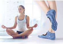 Load image into Gallery viewer, Reallion Women Backless Non-Slip Cotton Massage Sport Yoga Socks Breathable Pilates Fitness Workout Gym Yoga Socks Fingers Socks
