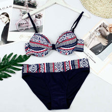 Load image into Gallery viewer, Women Sexy Bikini Sets Triangle Print Fashion Swimwear
