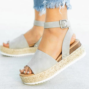 Women Sandals Plus Size Wedges Summer Flip Flop Platform Sandals
