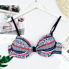 Load image into Gallery viewer, Women Sexy Bikini Sets Triangle Print Fashion Swimwear
