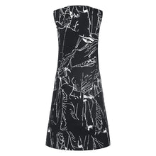 Load image into Gallery viewer, Women&#39;s Dresses Sleeveless V-neck Boho Print Midi Dress
