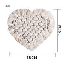 Load image into Gallery viewer, Home Creative Cotton Braid Coaster Handmade Macrame Cup Cushion Bohemia Style Non-slip Cup Mat
