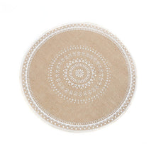 Load image into Gallery viewer, Home Creative Cotton Braid Coaster Handmade Macrame Cup Cushion Bohemia Style Non-slip Cup Mat
