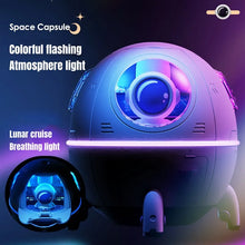 Load image into Gallery viewer, Home Portable Office Desktop USB Astronaut Space Capsule Air Humidifier Diffuser 220ML With Colorful Led Light Christmas Gift
