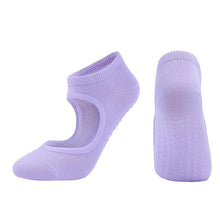 Load image into Gallery viewer, Hot Breathable Anti-friction Women Yoga Socks Silicone Non Slip Pilates Barre Breathable Sports Dance Socks Slippers With Grips
