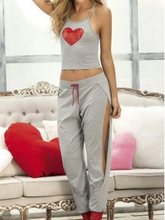 Load image into Gallery viewer, Two Piece Top and Pants Sleepwear Set
