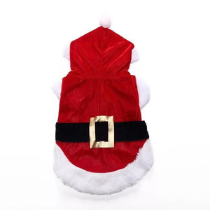 Reindeer Santa Claus Pet Dog Sweater Xmas Warm Puppy Clothes Coat Costume