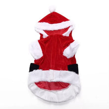 Load image into Gallery viewer, Reindeer Santa Claus Pet Dog Sweater Xmas Warm Puppy Clothes Coat Costume

