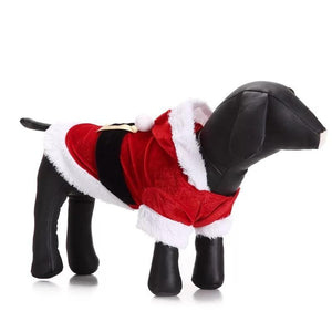 Reindeer Santa Claus Pet Dog Sweater Xmas Warm Puppy Clothes Coat Costume
