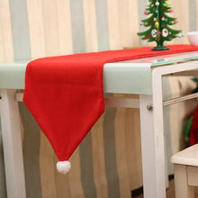 Load image into Gallery viewer, 176X34CM Christmas Table Runner Table Mat Set Cotton Tablecloth
