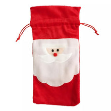 Load image into Gallery viewer, Wine Bottle Cover Bag Decoration Home Party Santa Claus Christmas Party Dinner Decoration Party
