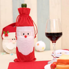 Load image into Gallery viewer, Wine Bottle Cover Bag Decoration Home Party Santa Claus Christmas Party Dinner Decoration Party
