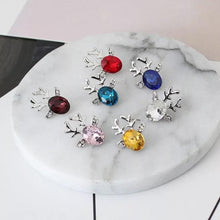 Load image into Gallery viewer, Luxury Women Earrings Crystal Deer Ear Stud Sweet Casual Party Earrings
