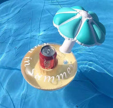 Load image into Gallery viewer, Inflatable Flower Floating Cup Holder Beer Drink Cup Sitting Mobile Phone Seat Swimming Toy
