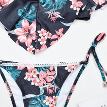 Load image into Gallery viewer, Sexy Floral Print LADIES BANDAGE TWO PIECE Bikini
