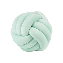 Load image into Gallery viewer, Soft Knot Ball Pillows Round Throw Pillow Cushion Kids Home Decoration Plush Pillow Throw Knotted Pillow Handmade
