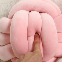 Load image into Gallery viewer, Soft Knot Ball Pillows Round Throw Pillow Cushion Kids Home Decoration Plush Pillow Throw Knotted Pillow Handmade
