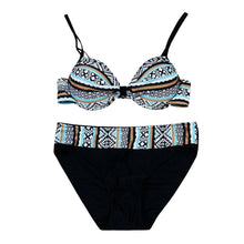 Load image into Gallery viewer, Women Sexy Bikini Sets Triangle Print Fashion Swimwear
