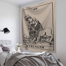 Load image into Gallery viewer, Mandala Tapestry Tarot Card  Wall Hanging Astrology Divination Witchcraft Room Decor Bedspread Throw Cover Sun Moon Wall Decor
