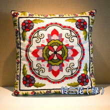 Load image into Gallery viewer, Ethnic style embroidered throw pillows sofa cushions  cushions pillow covers, no core
