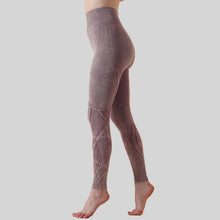 Load image into Gallery viewer, Seamless washing pattern sports tights women&#39;s high waist hip bodybuilding yoga pants fitness
