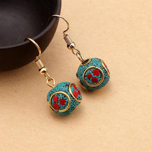 Load image into Gallery viewer, Nepalese style simple earrings
