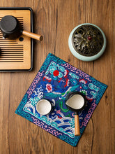 Load image into Gallery viewer, Embroidered Cup Mat National Style Cup Mat
