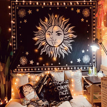 Load image into Gallery viewer, New psychedelic mushroom tapestry dream plant wall tapestry Galaxy space tapestry starry sky tapestry wall hanging
