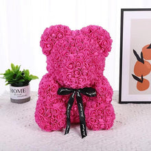 Load image into Gallery viewer, Everlasting Flower Christmas Birthday Gift Creative Foam Soap Flower Rose Flower Bear
