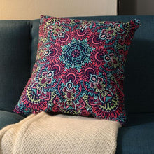 Load image into Gallery viewer, Ethnographic Vintage Pillowcase Bohemian Square Cushion Cover
