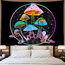 Load image into Gallery viewer, New psychedelic mushroom tapestry dream plant wall tapestry Galaxy space tapestry starry sky tapestry wall hanging
