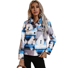 Load image into Gallery viewer, Ladies Lapel Wool Short Coat Jacket Top
