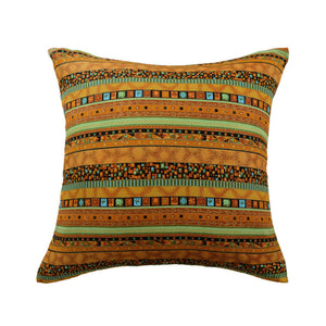 Vintage ethnic style throw pillow cushion backrest pillow bohemian
