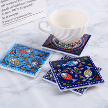 Load image into Gallery viewer, Series of Craft Painting Insulation Pads, Cork Ceramic Coasters, Dual Purpose Pot Mats, Combination Coasters
