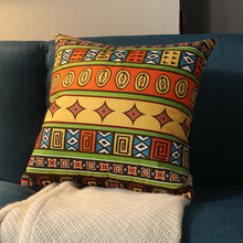 Load image into Gallery viewer, Ethnographic Vintage Pillowcase Bohemian Square Cushion Cover
