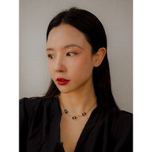 Load image into Gallery viewer, Fashion Trend Design Vintage Horse Eye Mystery Necklace Cuban Chain
