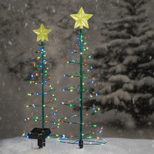 Load image into Gallery viewer, Solar Christmas Tree Outdoor Courtyard LED Lights
