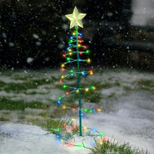 Load image into Gallery viewer, Solar Christmas Tree Outdoor Courtyard LED Lights
