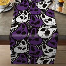 Load image into Gallery viewer, Halloween table flag bat ghost dwarf linen tablecloth
