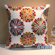 Load image into Gallery viewer, Ethnic style embroidered throw pillows sofa cushions  cushions pillow covers, no core
