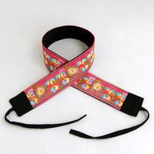 Load image into Gallery viewer, Colorful Embroidery, Wide Waistband, Women's Decorative Ethnic Style Clothing, Dress, Women's Waist, Versatile Slim Fitting Belt
