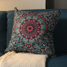 Load image into Gallery viewer, Ethnographic Vintage Pillowcase Bohemian Square Cushion Cover
