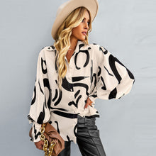 Load image into Gallery viewer, Stylish commuter women&#39;s shirt winter long sleeve versatile top

